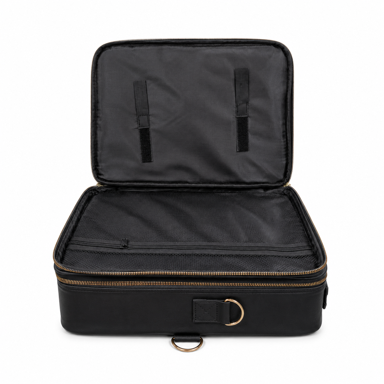 Makeup Bag Cosmetic Makeup Train Case Artist Makeup Organizer Professional Portable Storage Bag for Women Girl Waterproof EVA Adjustable Dividers Large Black