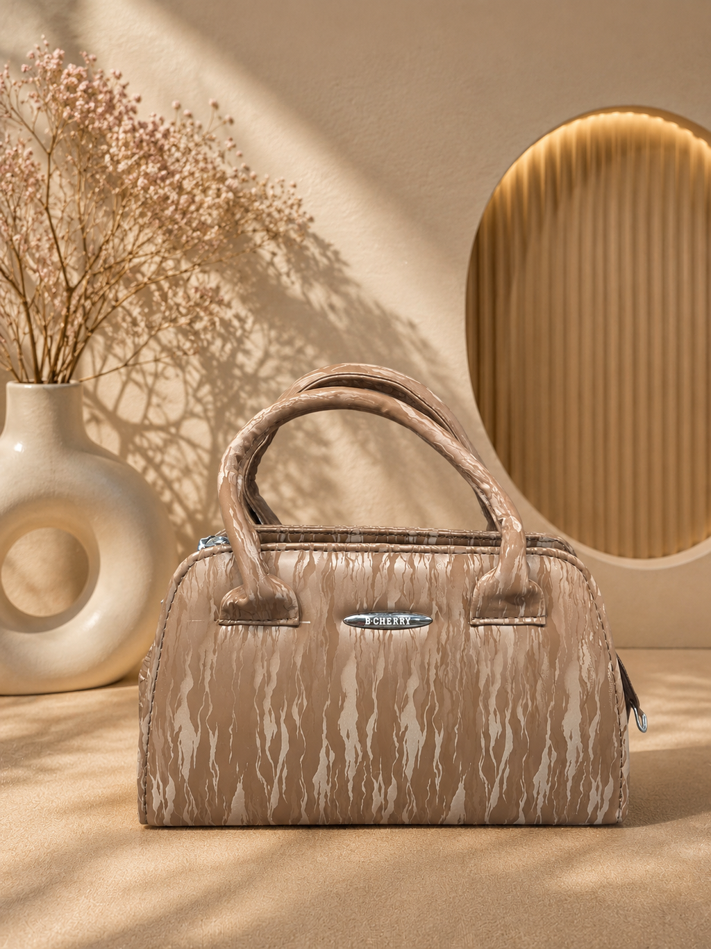 B Cherrry Elegant Textured Sling Bag for Women