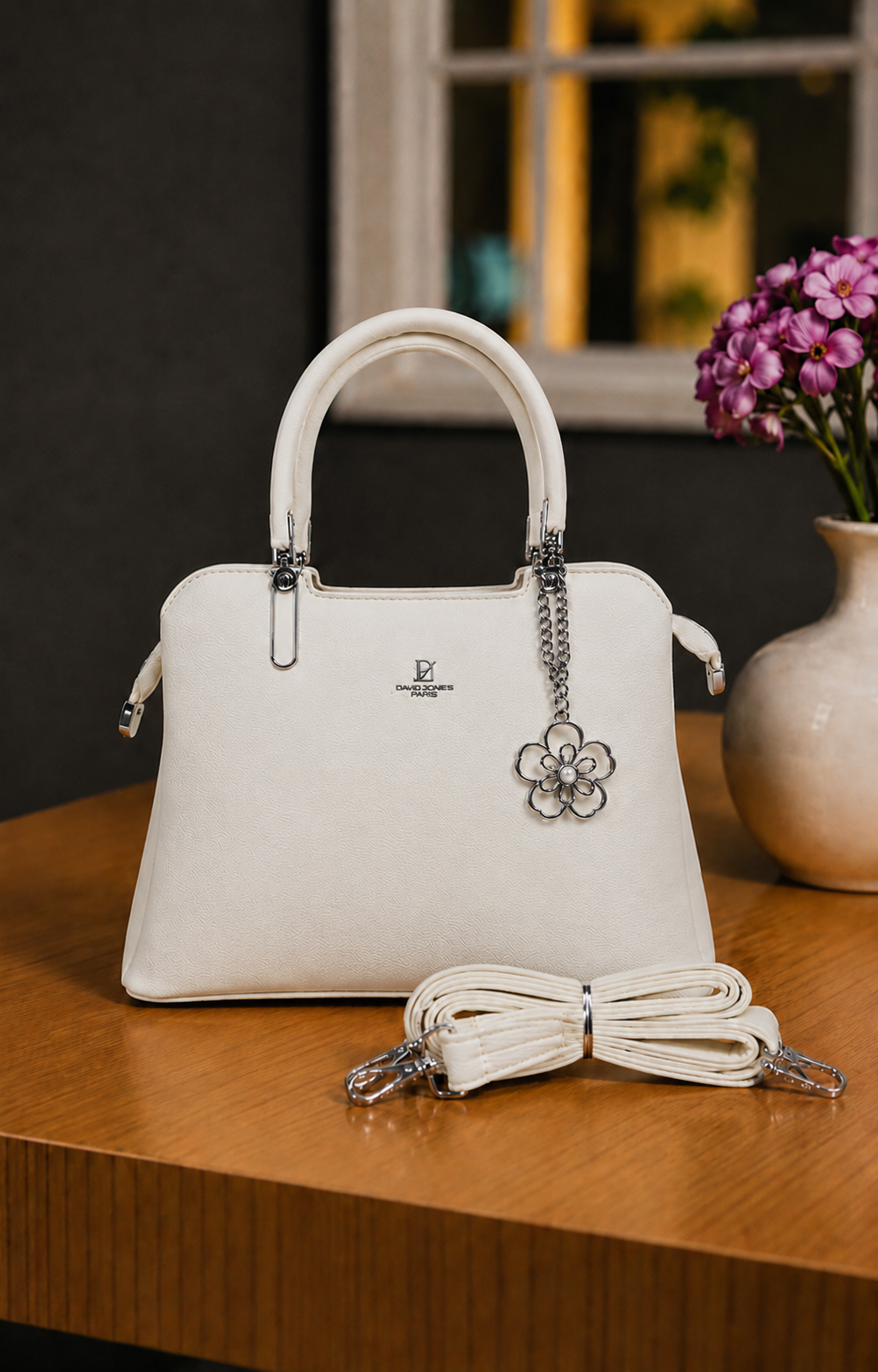 Deluxe Structured Carry Hand Bag