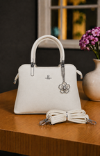 Deluxe Structured Carry Hand Bag