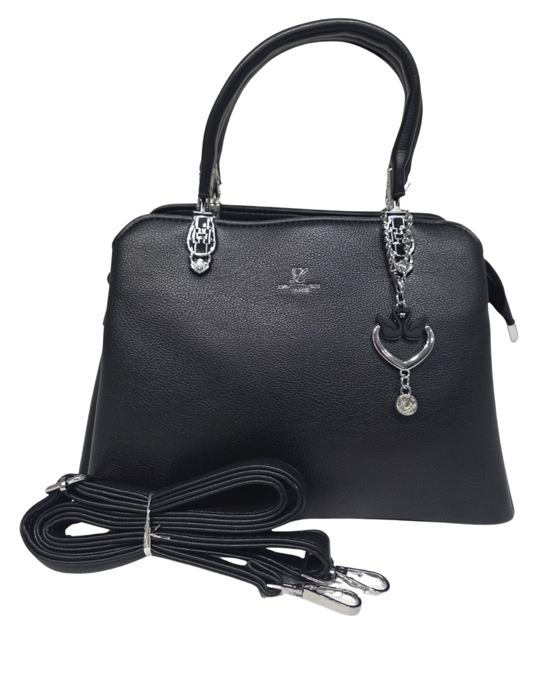 Elegant Swan Charm Handbag