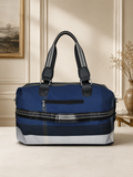 Premium Check Pattern Travel Duffle Bag