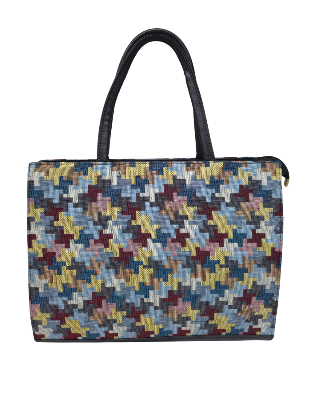 Geometric Pattern Tote Bag