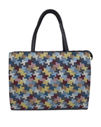 Geometric Pattern Tote Bag