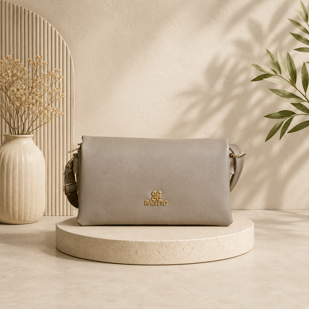 Bagitto Stylish Sling Bag for Women with Adjustable Strap