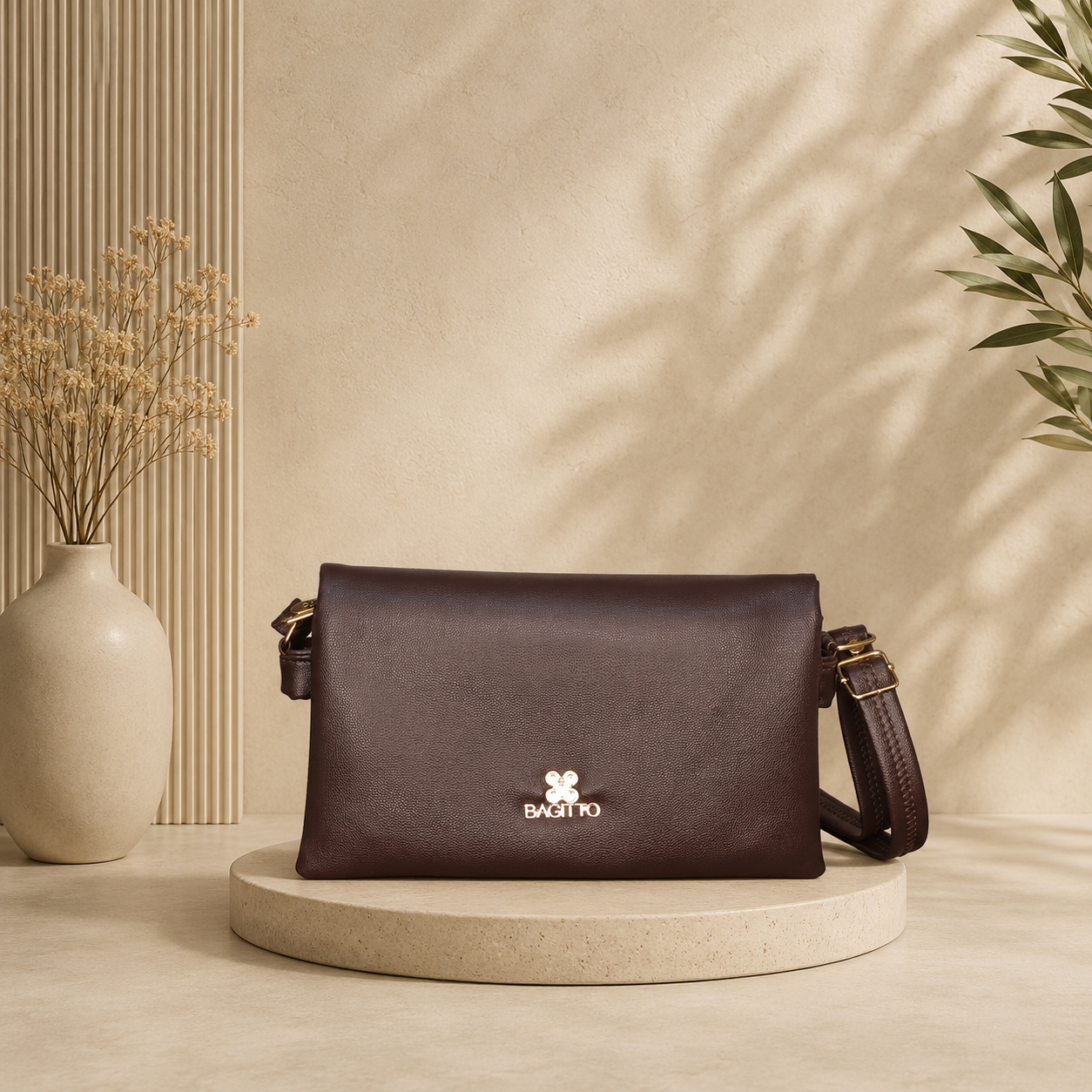 Bagitto Stylish Sling Bag for Women with Adjustable Strap