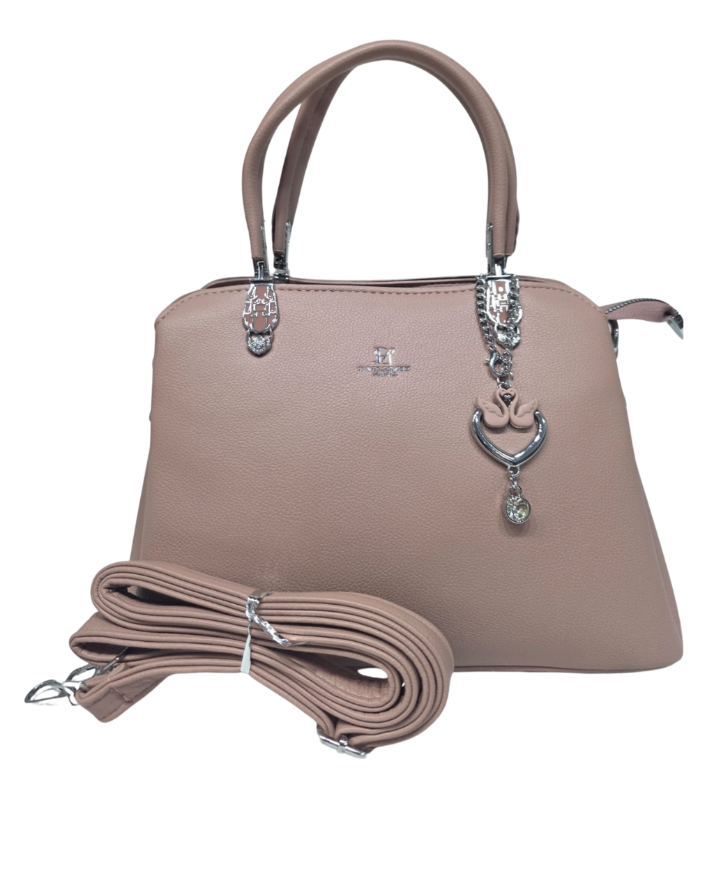 Elegant Swan Charm Handbag