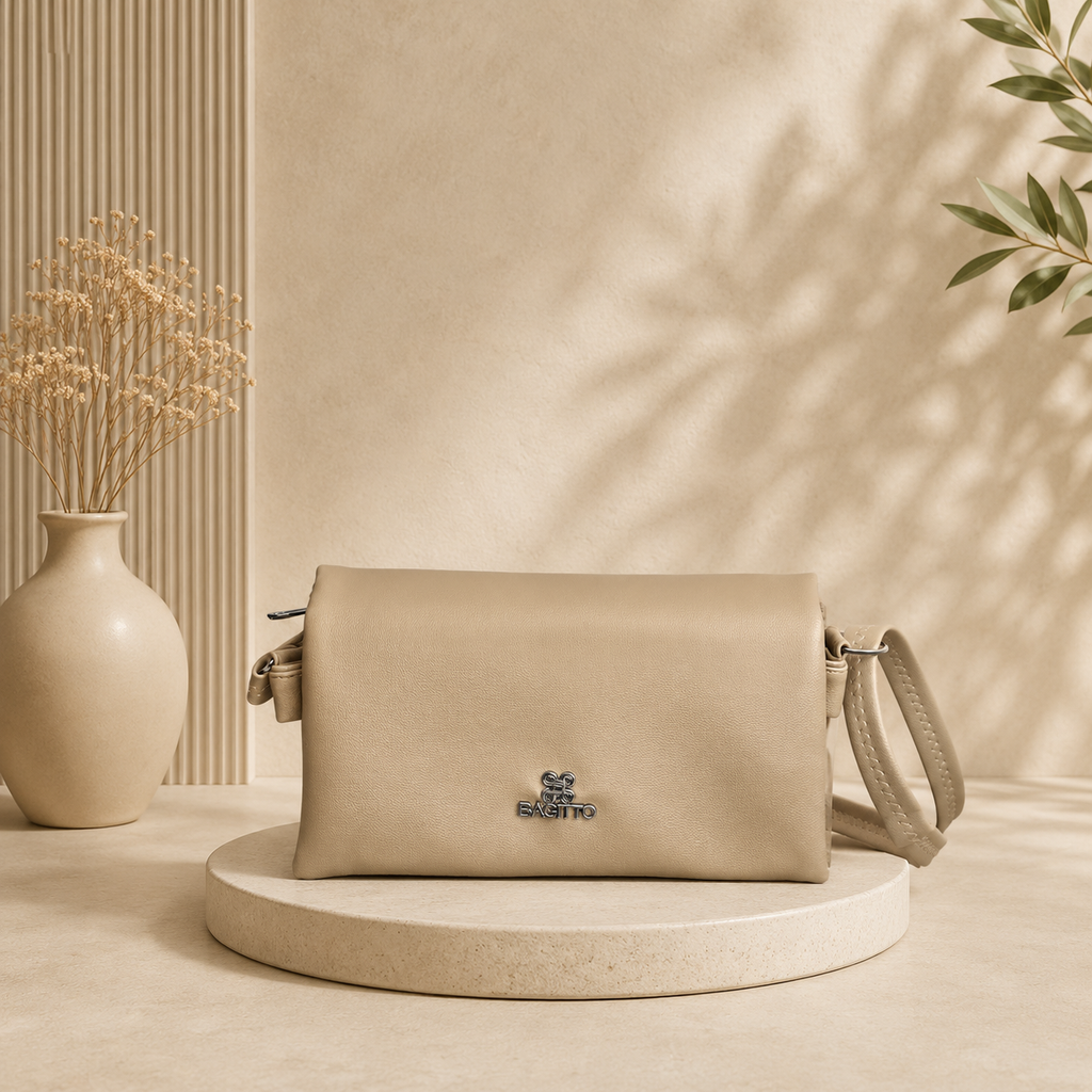 Bagitto Stylish Sling Bag for Women with Adjustable Strap