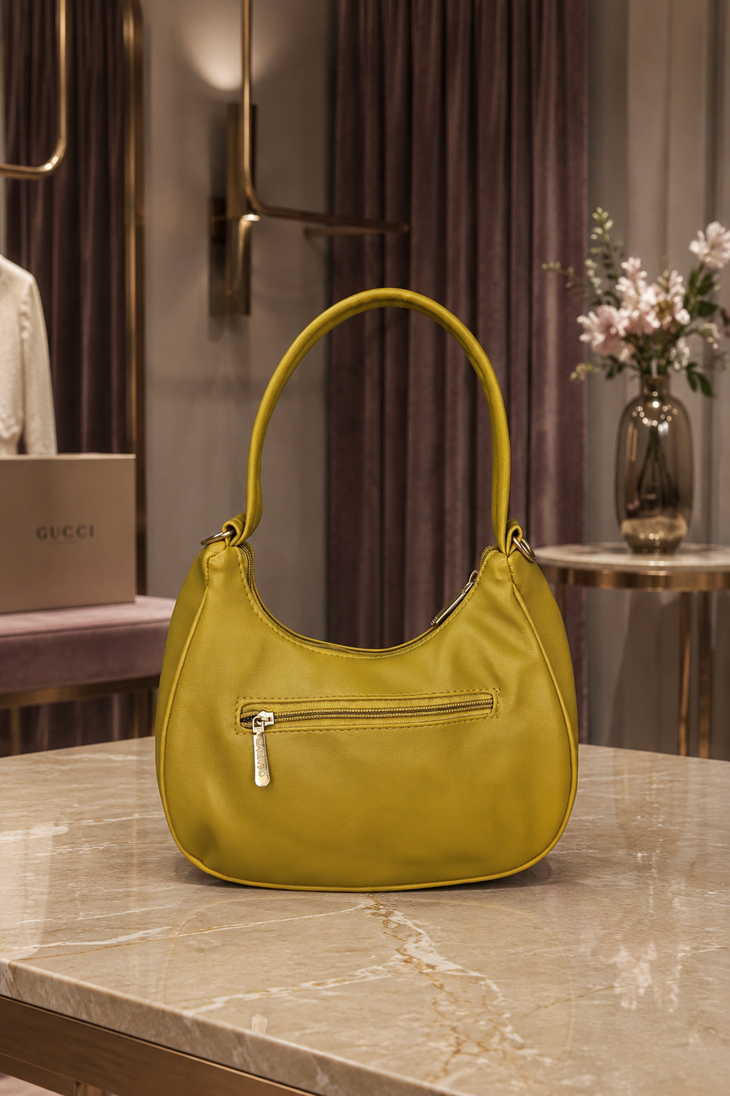 Elegant Bow Shoulder Sling Bag for Women