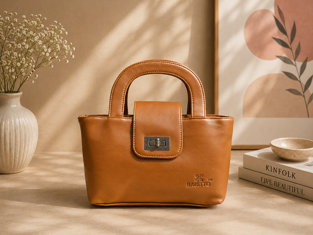 Bagitto Elegant Top Handle Sling Bag for Women