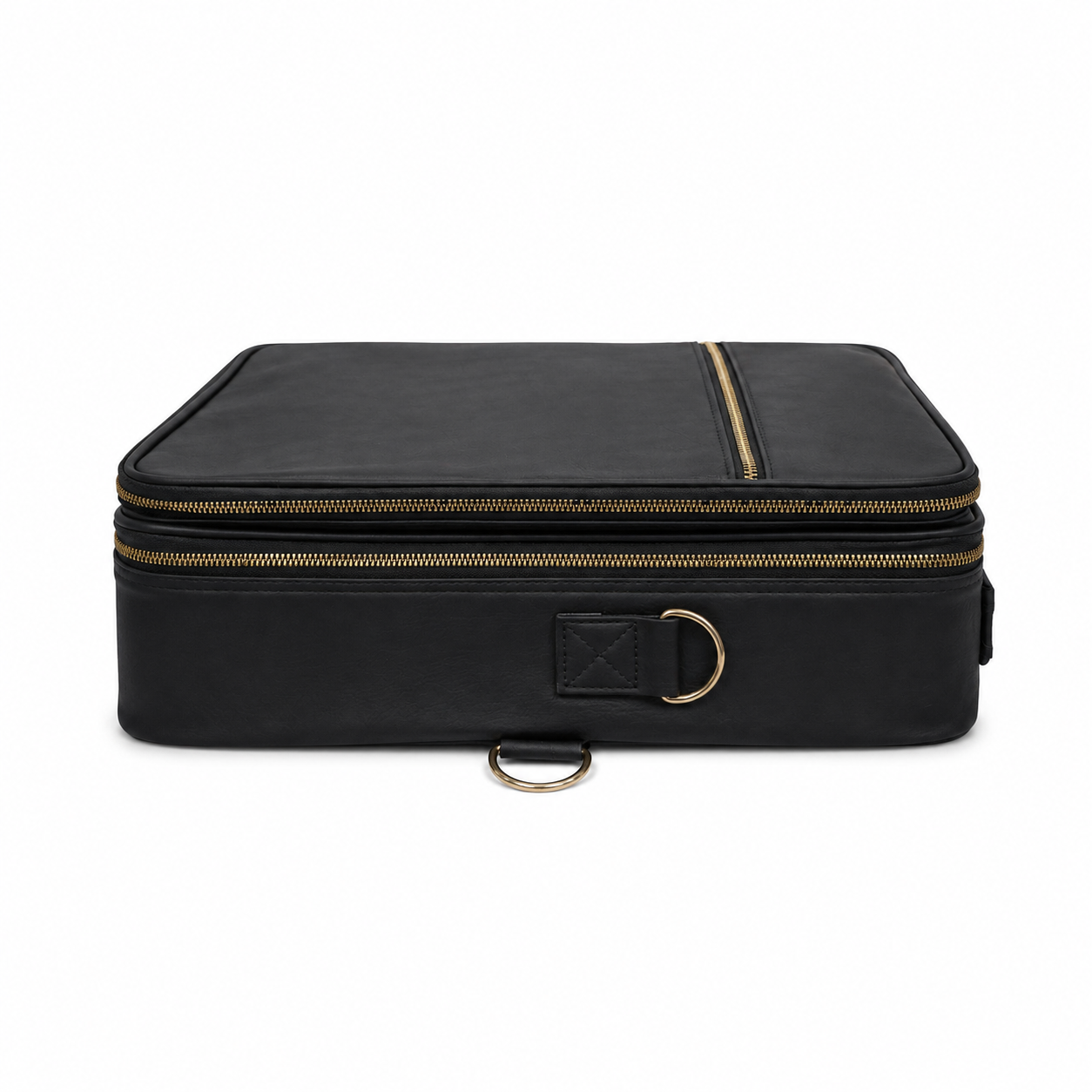 Makeup Bag Cosmetic Makeup Train Case Artist Makeup Organizer Professional Portable Storage Bag for Women Girl Waterproof EVA Adjustable Dividers Large Black