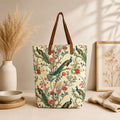 Printed Tote Bag with Long Handles for Women | 37 × 12 × 39 cm