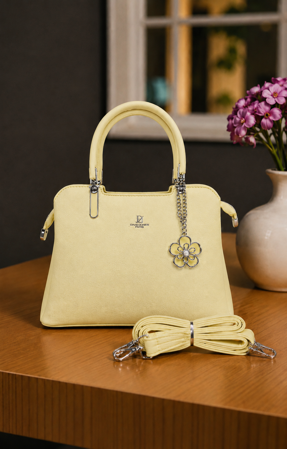Deluxe Structured Carry Hand Bag