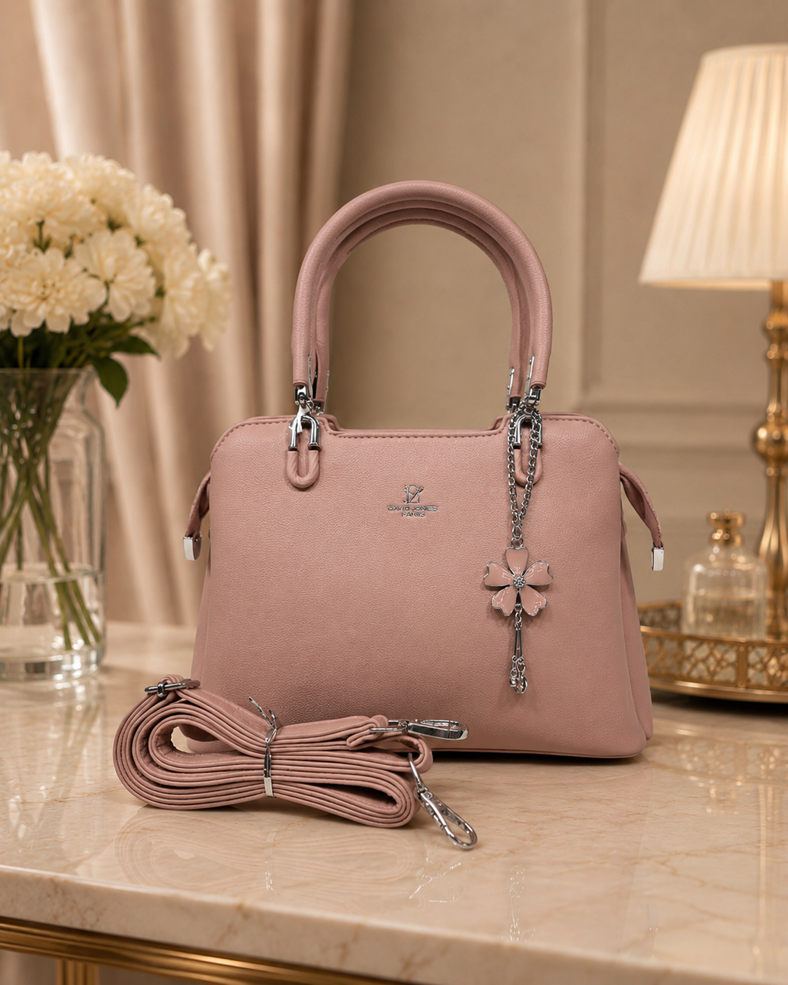 Classic Luxe Shoulder Handbag