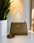 Pearl Grace Top Handle Sling Bag