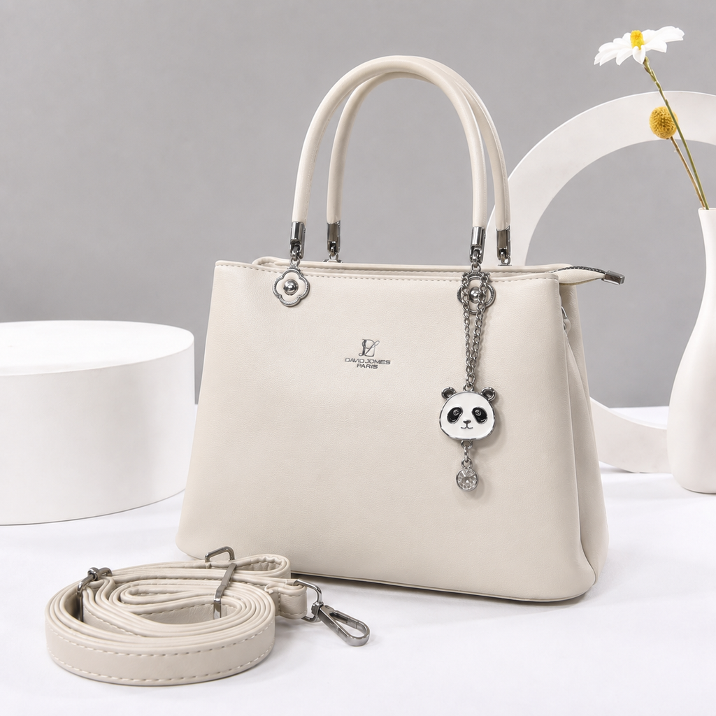 Elegant Panda Charm Handbag