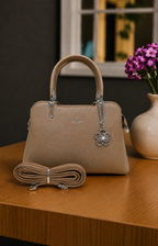 Deluxe Structured Carry Hand Bag