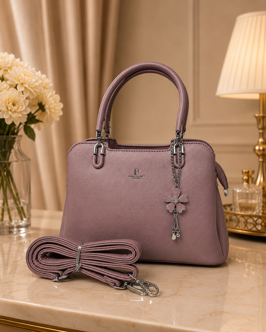 Classic Luxe Shoulder Handbag