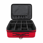 Multi-Purpose Organizer Case with Adjustable Dividers, Red, 42x30x14 cm