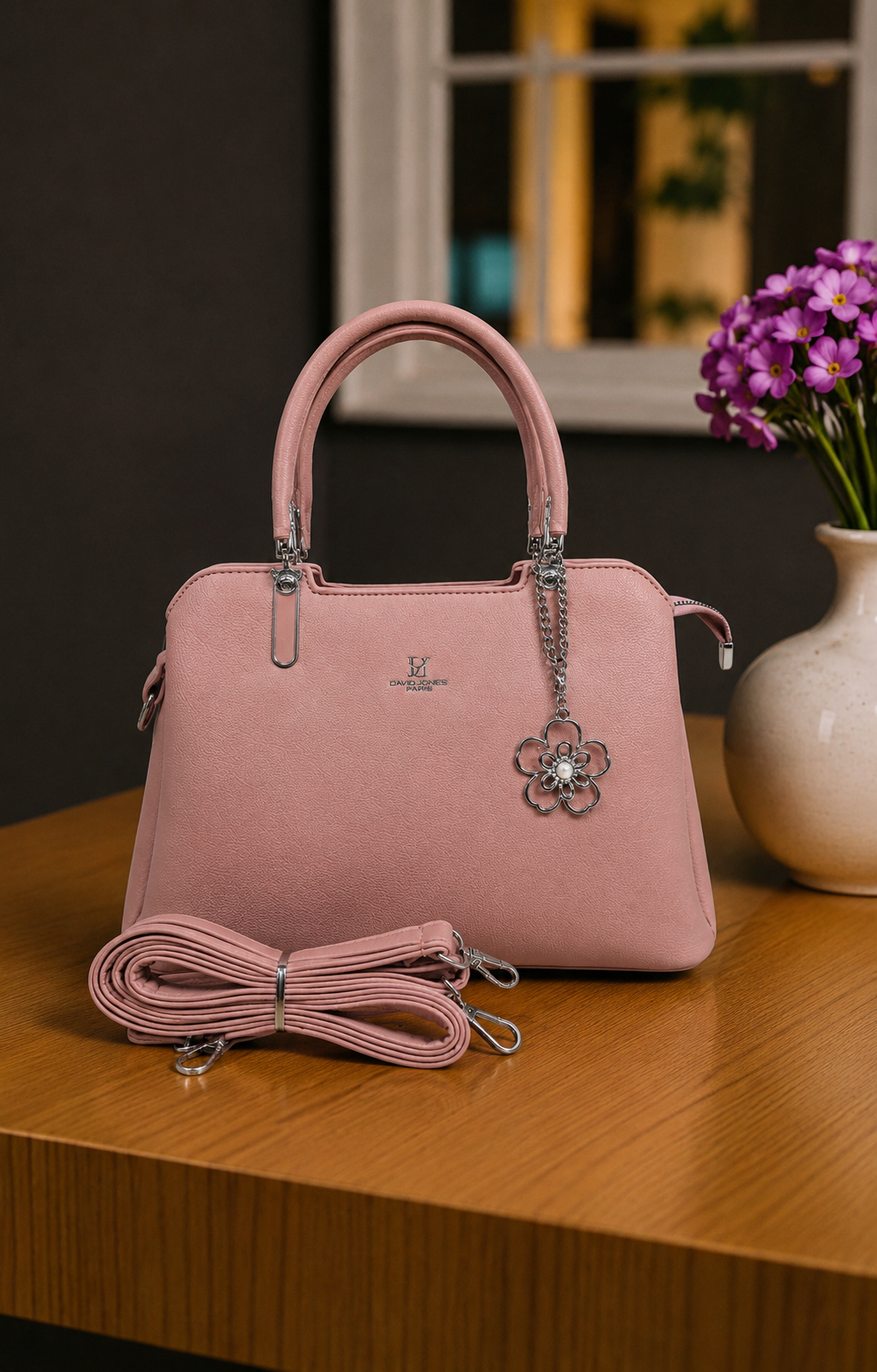 Deluxe Structured Carry Hand Bag