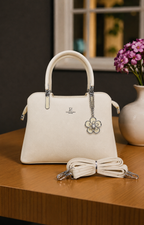 Deluxe Structured Carry Hand Bag