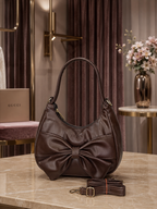 Elegant Bow Shoulder Sling Bag for Women