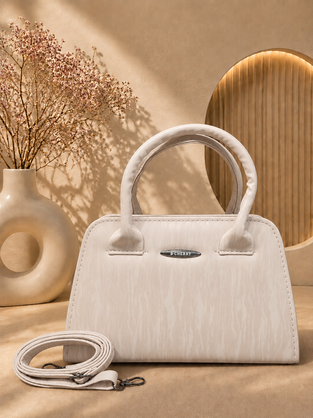 B Cherrry Elegant Textured Sling Bag for Women