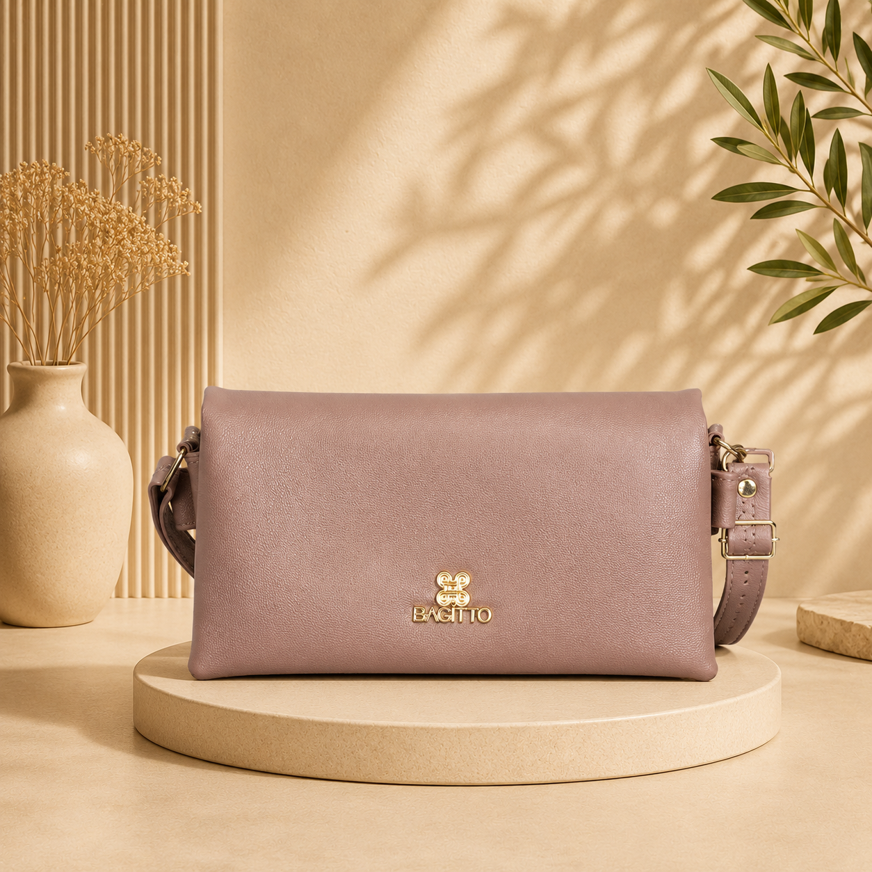 Bagitto Stylish Sling Bag for Women with Adjustable Strap