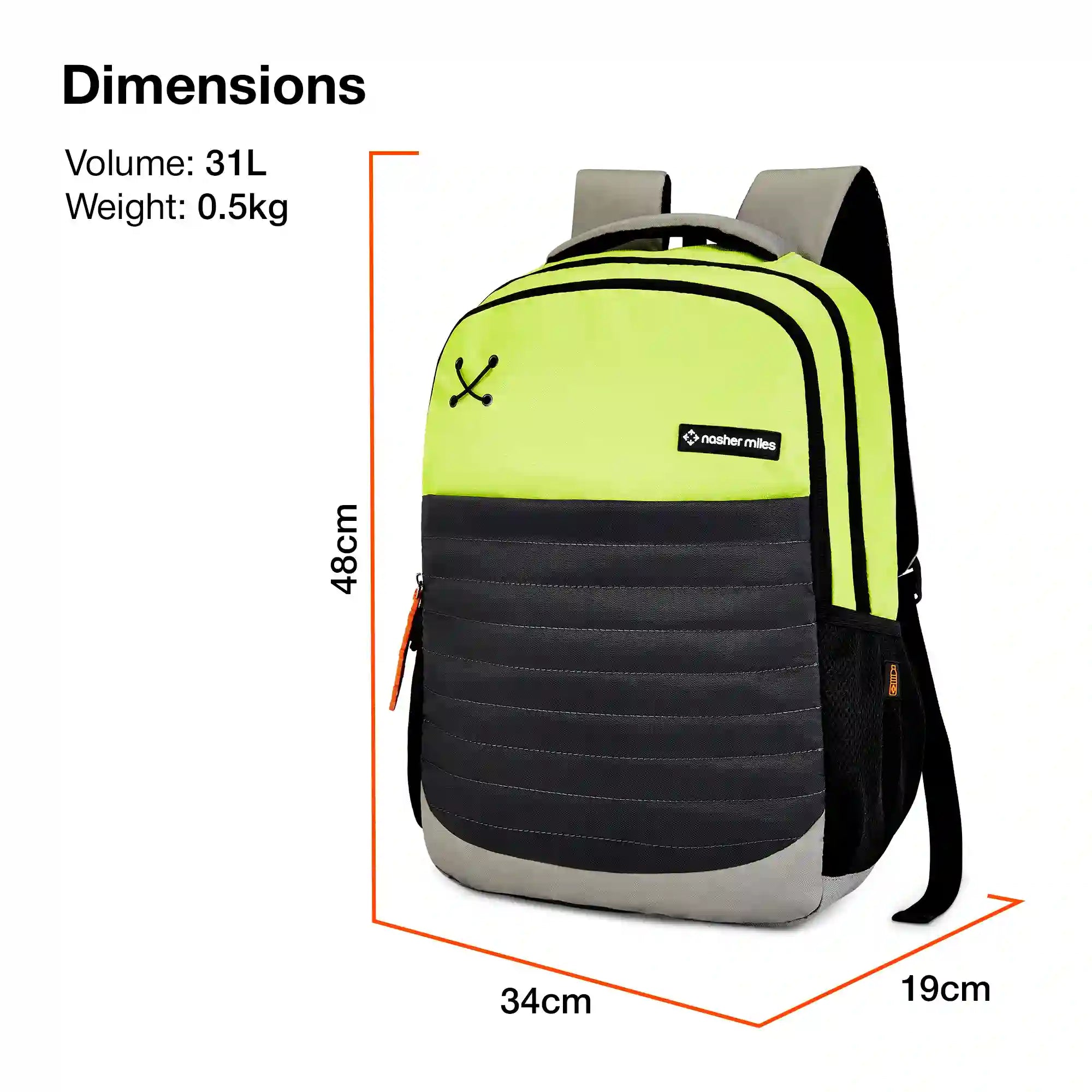 Nasher Miles Coding School Bag