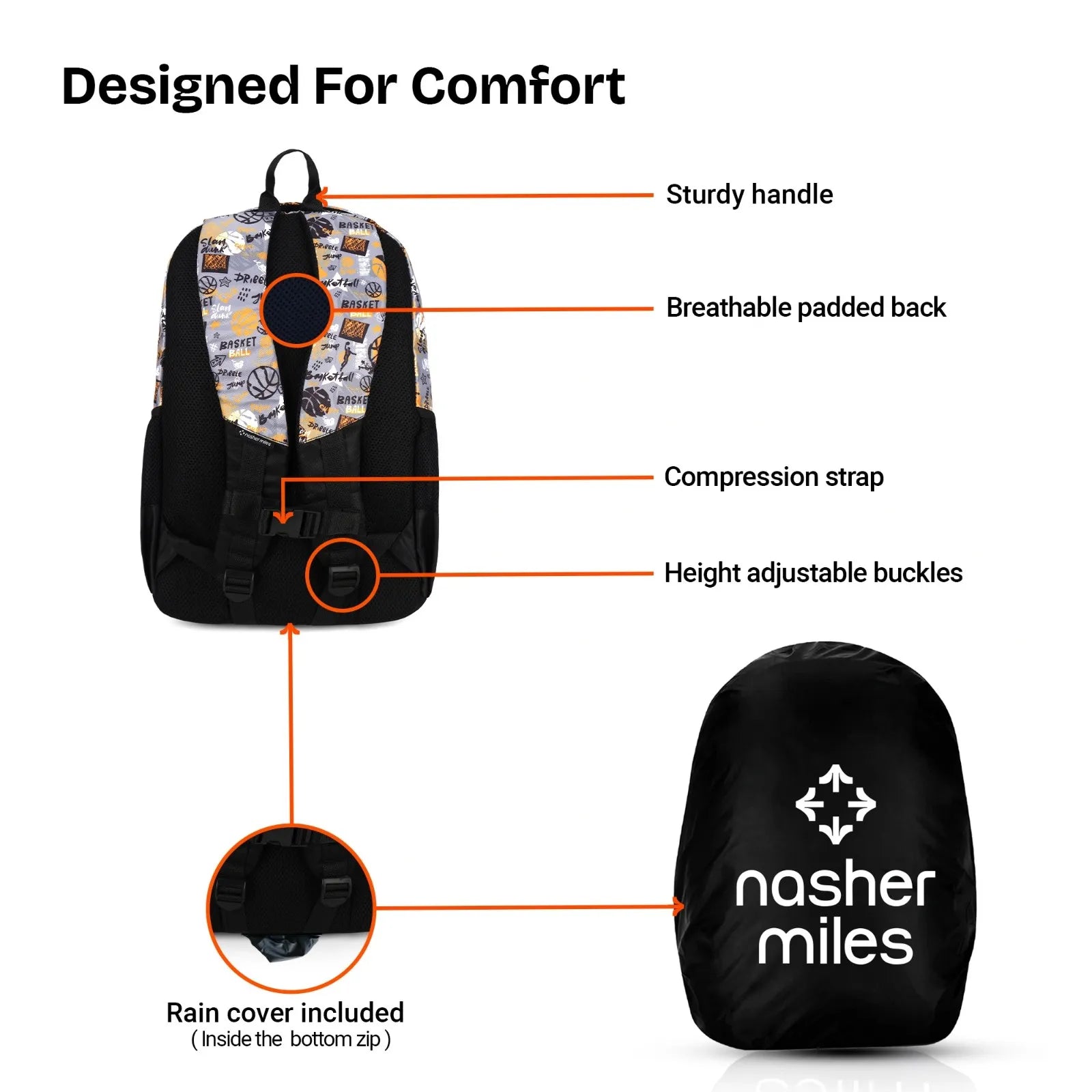 Nasher Miles Dunk School Bag
