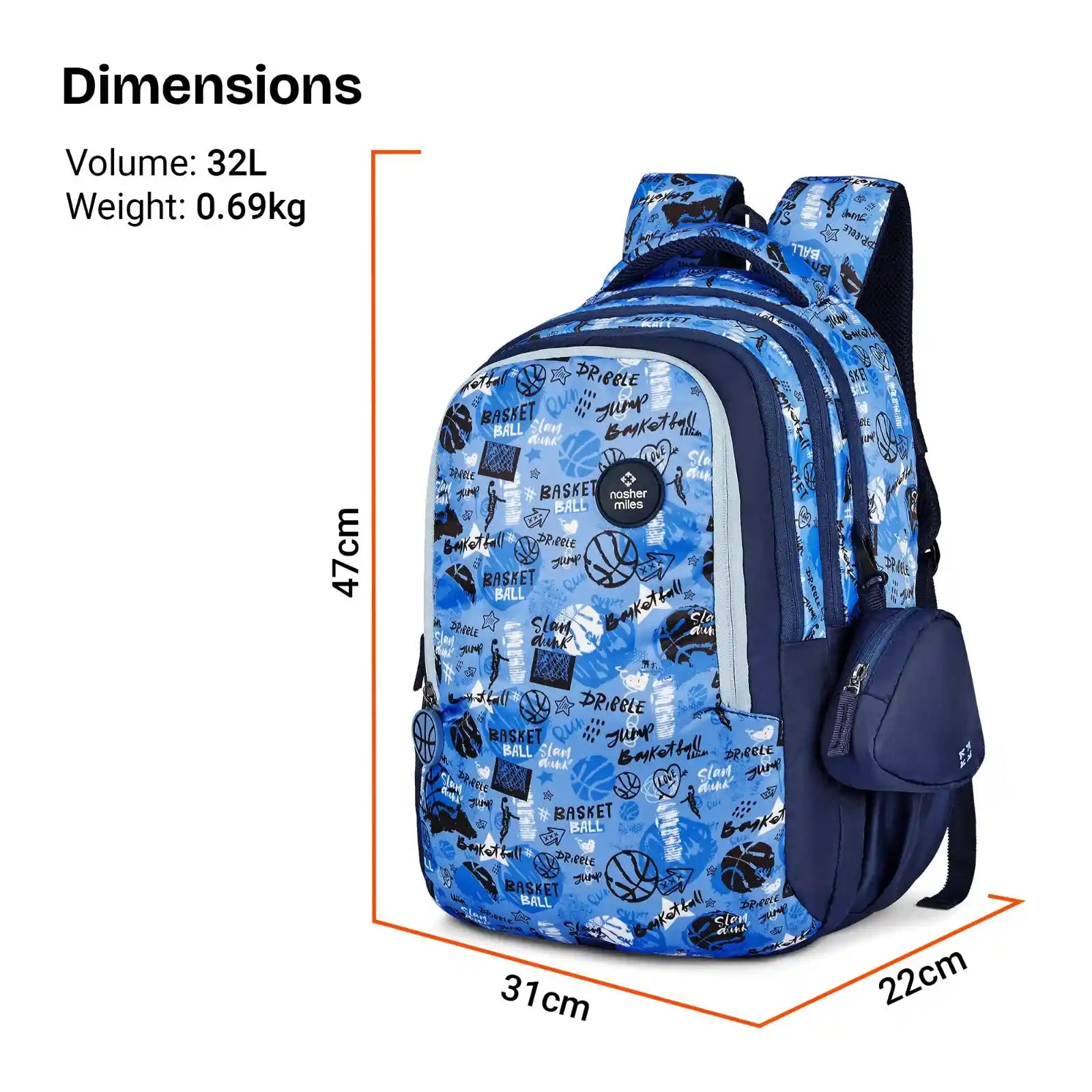 Nasher Miles Dunk School Bag