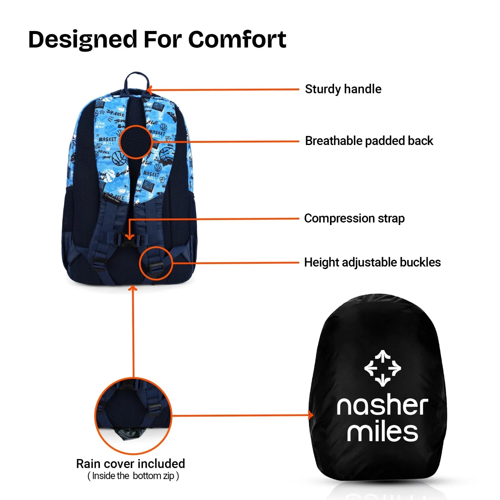 Nasher Miles Dunk School Bag