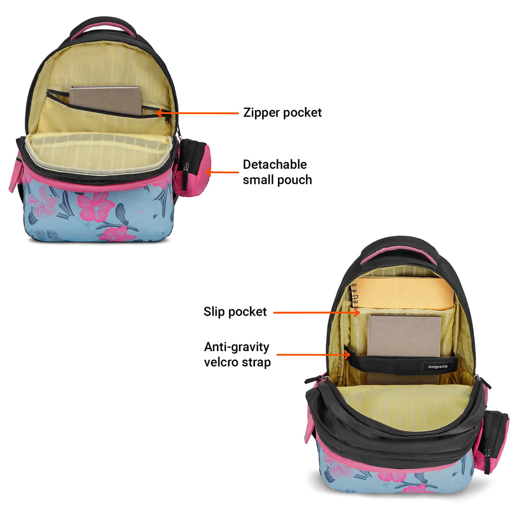 Nasher Miles Floral Fantasy School Bag
