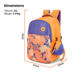 Nasher Miles Floral Fantasy School Bag