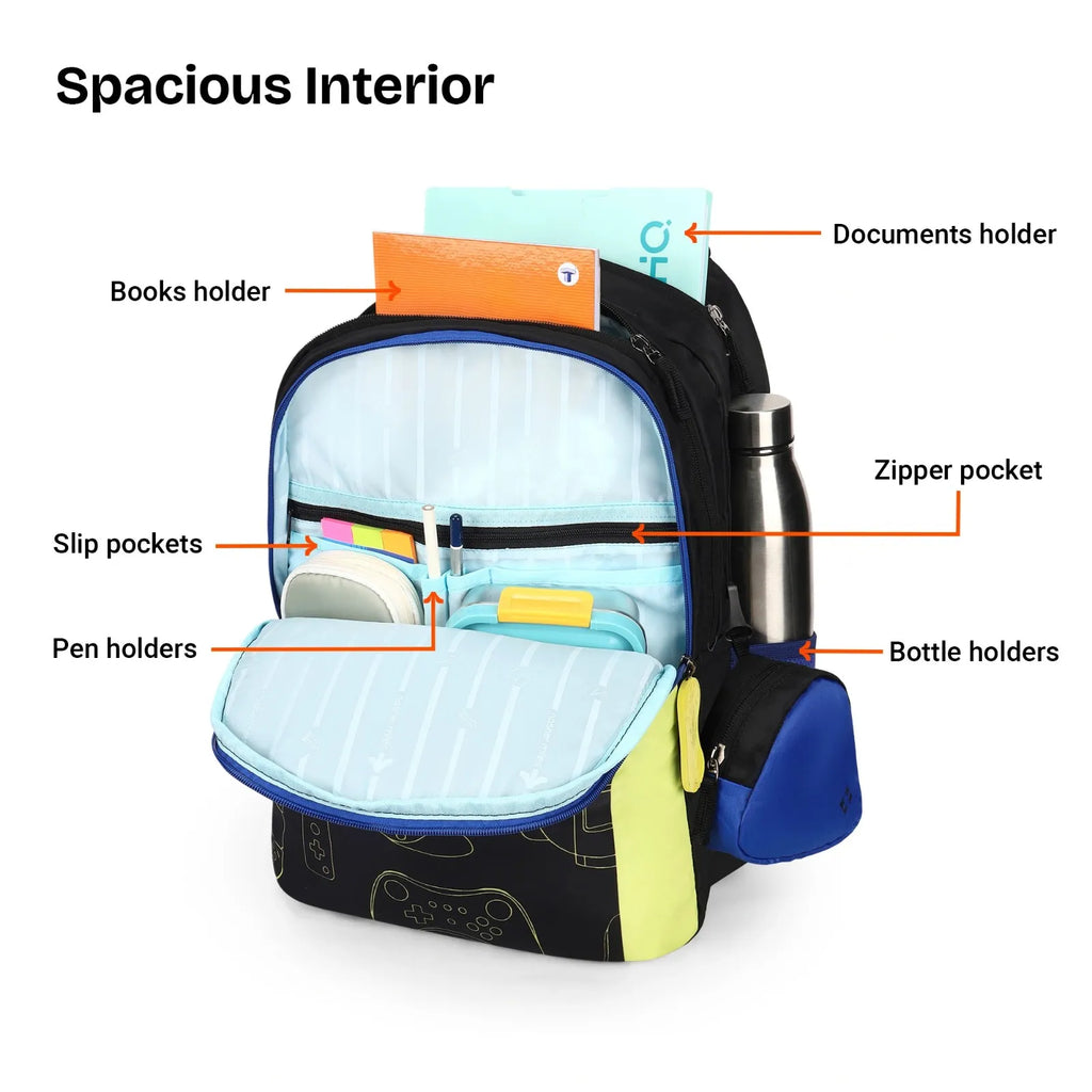 Nasher Miles Gamer School Bag