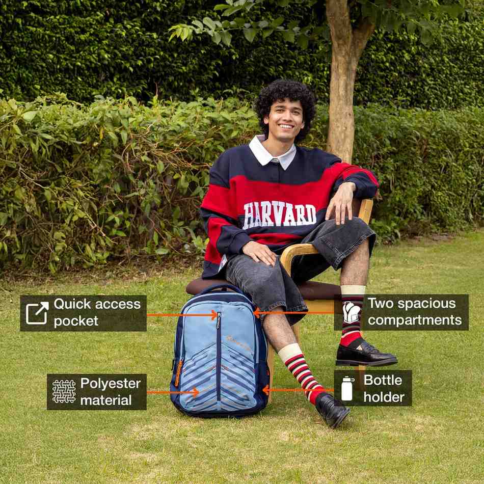 Nasher Miles Geography School Bag