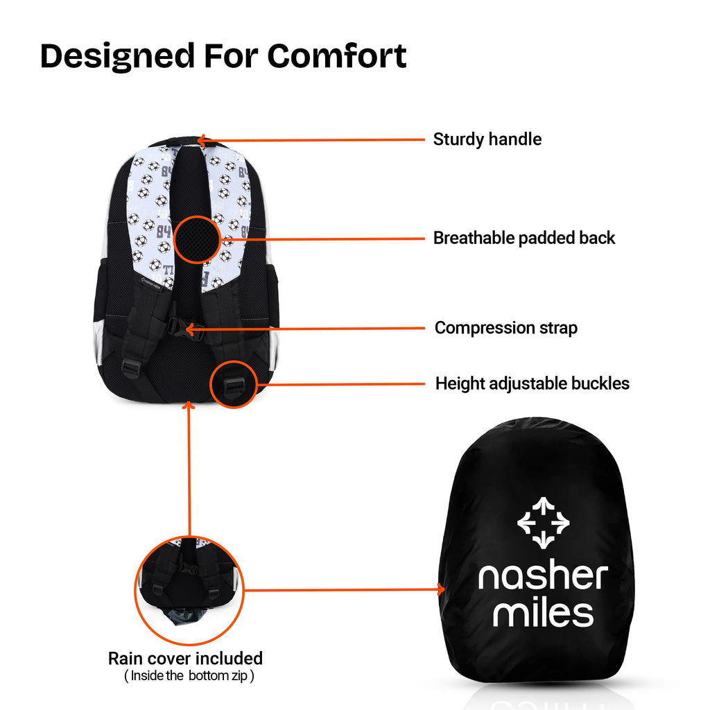 Nasher Miles Goal School Bag