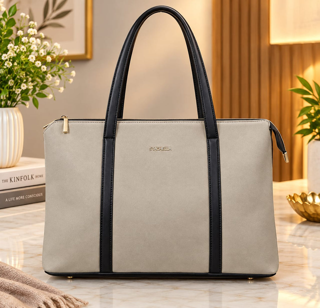Women’s Large Structured Tote Bag – Spacious Everyday Handbag
