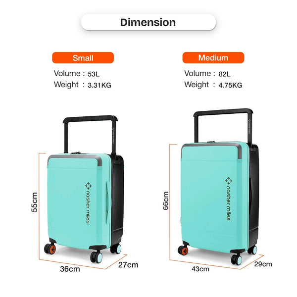 Nasher Miles Oslo Premium Trolley Bag