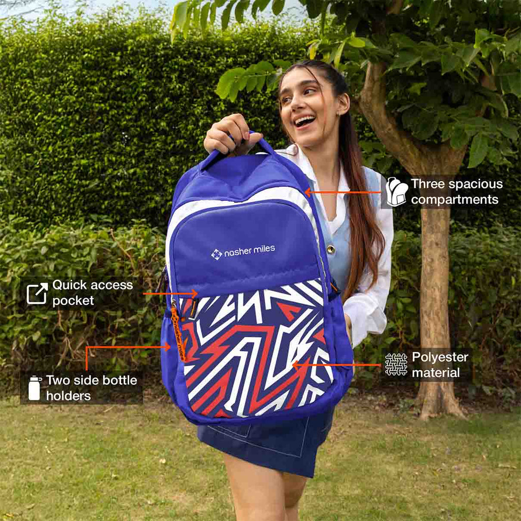 Nasher Miles Physics School Bag