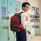 Nasher Miles Racer School Bag