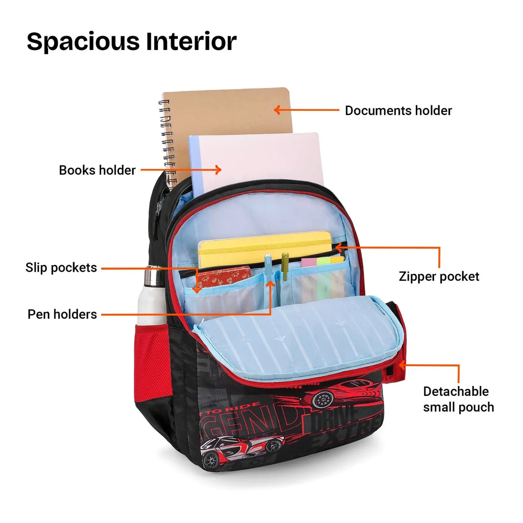 Nasher Miles Racer School Bag