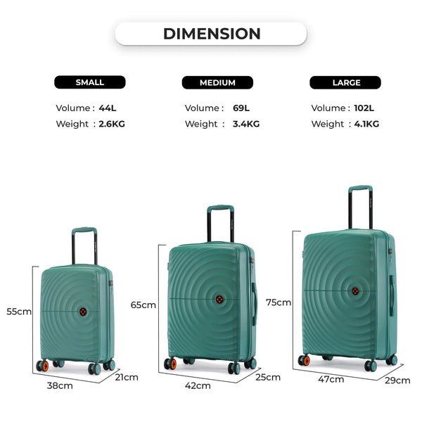 Nasher Miles Seattle Trolley Bag