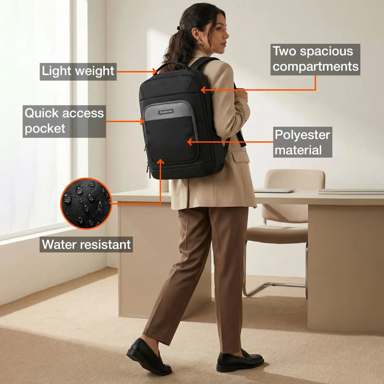 Nasher Miles Sorbonne Backpack