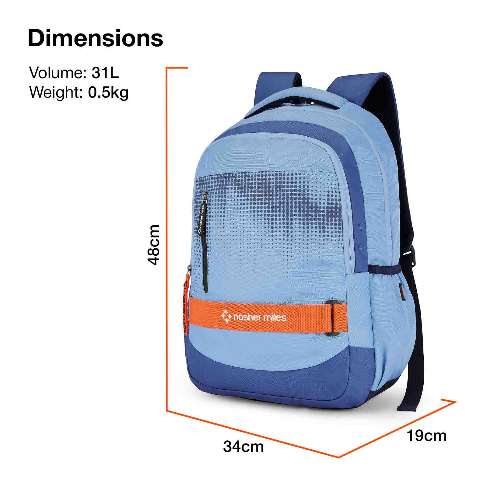 Nasher Miles Technology School Bag