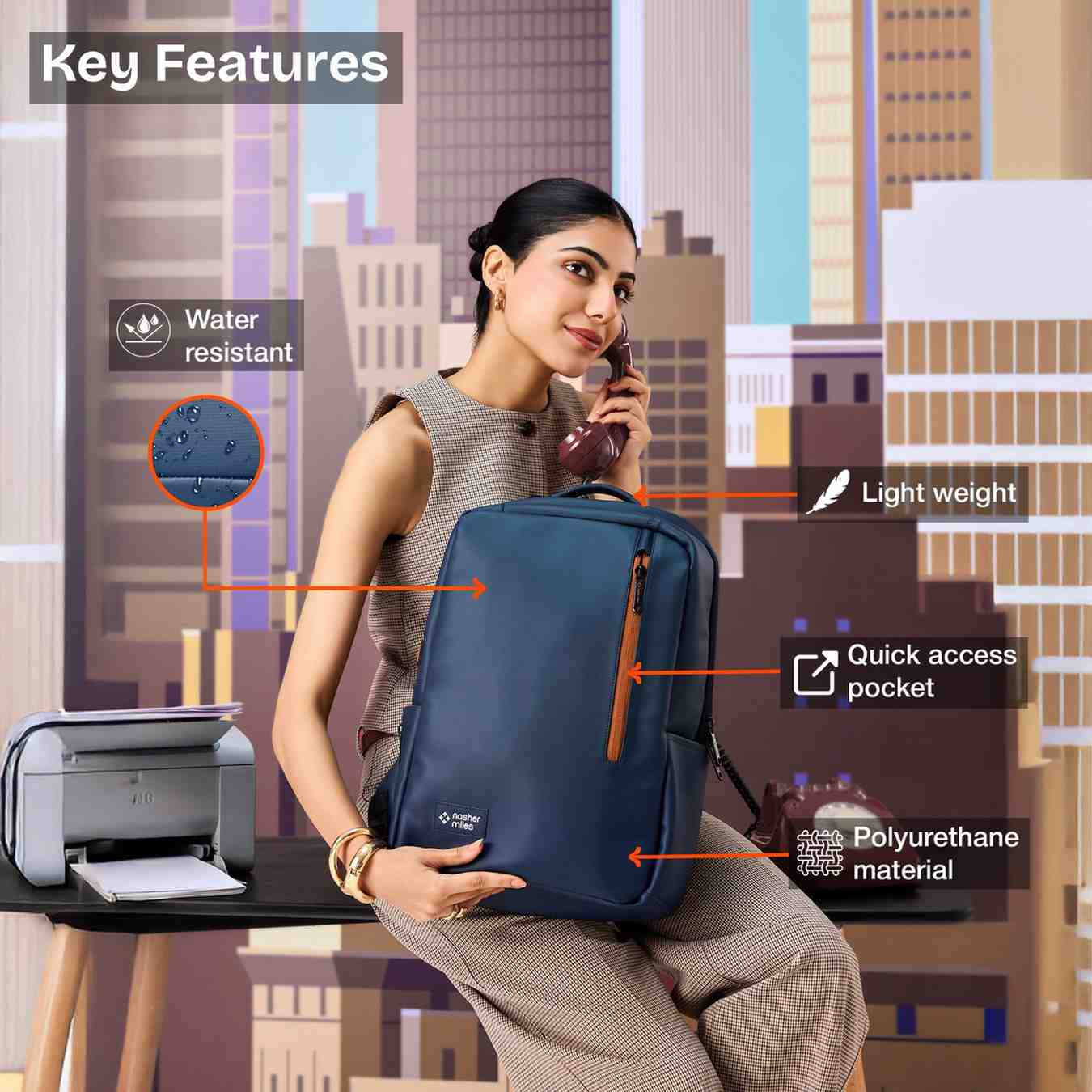 Nasher Miles Tribeca Backpack