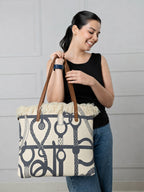 Large Printed Tote Bag for Women – Everyday Shopping & Travel Bag