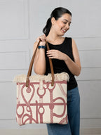 Large Printed Tote Bag for Women – Everyday Shopping & Travel Bag