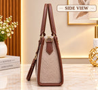 Women’s Structured Tote Bag with Matching Pouch – Spacious Everyday Handbag
