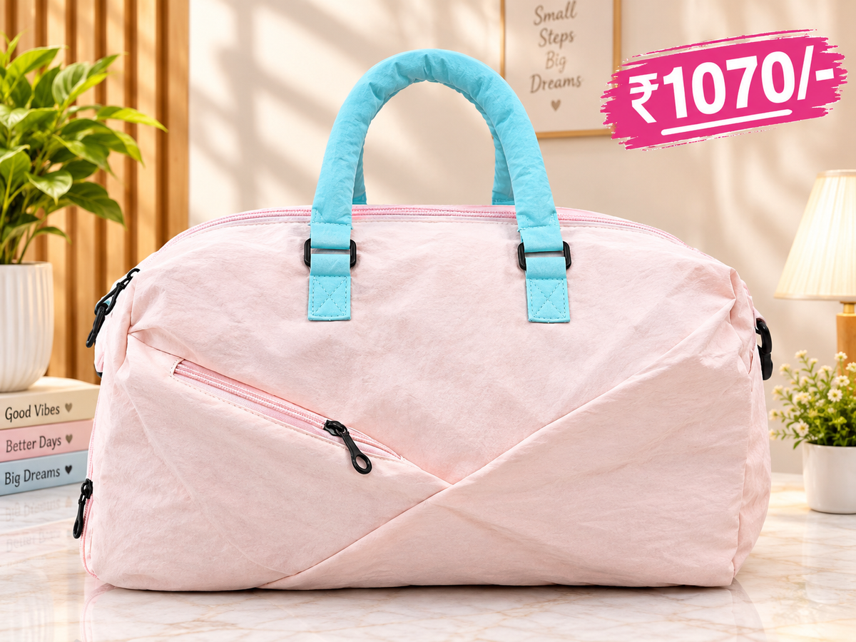 Large Travel Duffle Bag for Men & Women – Spacious Weekender & Overnight Bag